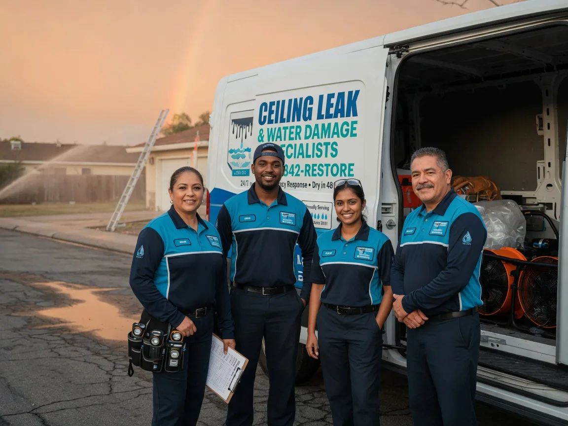 Ceiling Leak Cleanup company in Mingus, TX